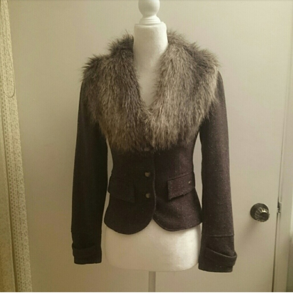 Guess Wool Blazer - Picture 4 of 8
